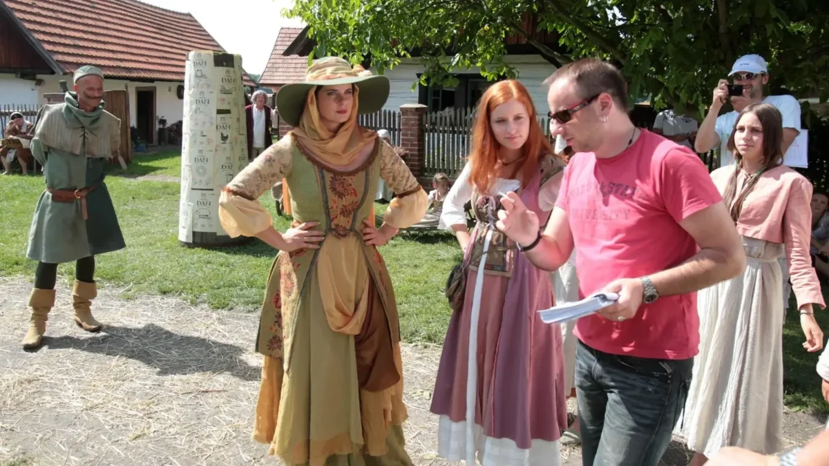 Foto z natáčení pohádky Tajemství staré bambitky. Zdroj: Profimedia