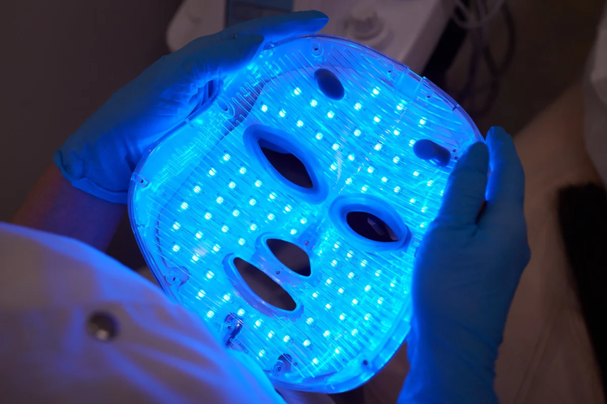 LED maska na obličej