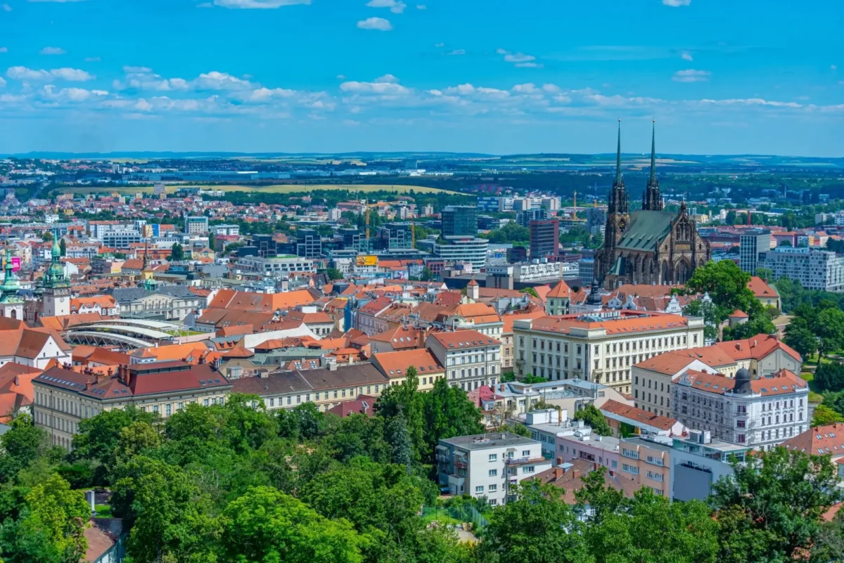 Brno pohled z drogu
