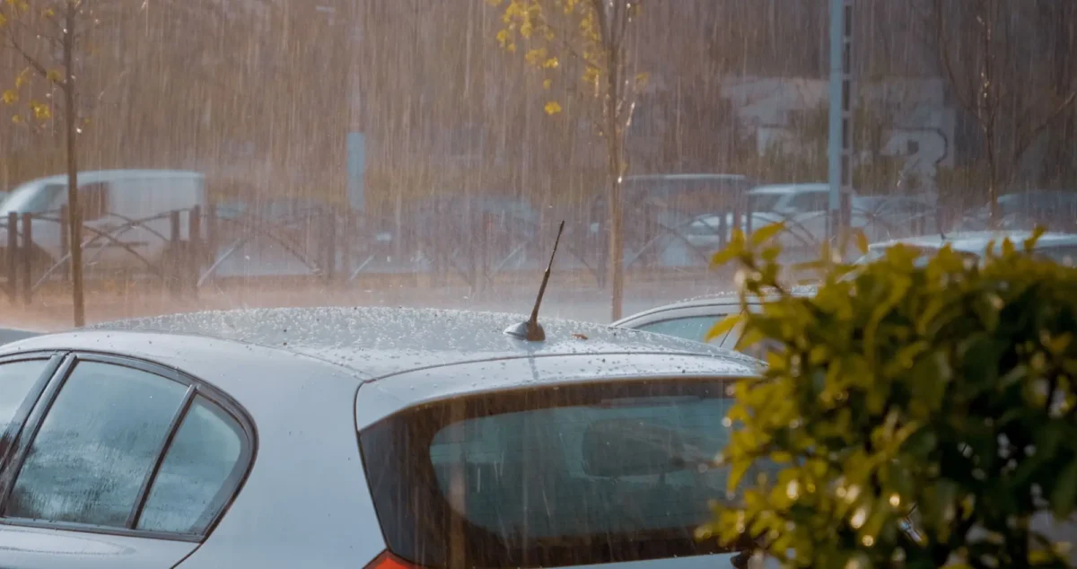 přívalový déšť