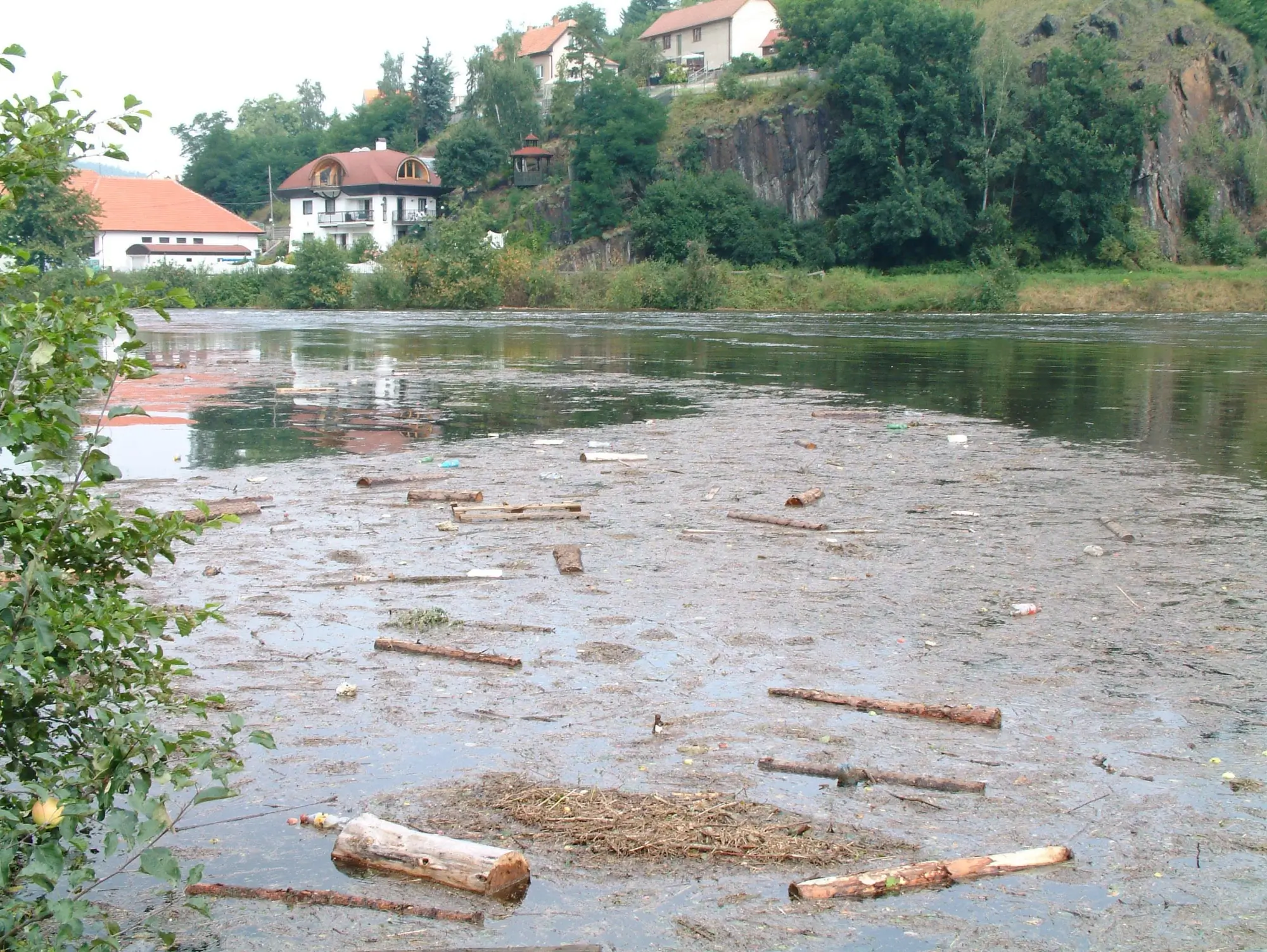 Důsledky prudkých lijáků