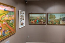 Výstava obrazů naivního umění