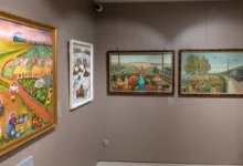 Výstava obrazů naivního umění