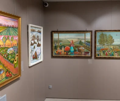 Výstava obrazů naivního umění