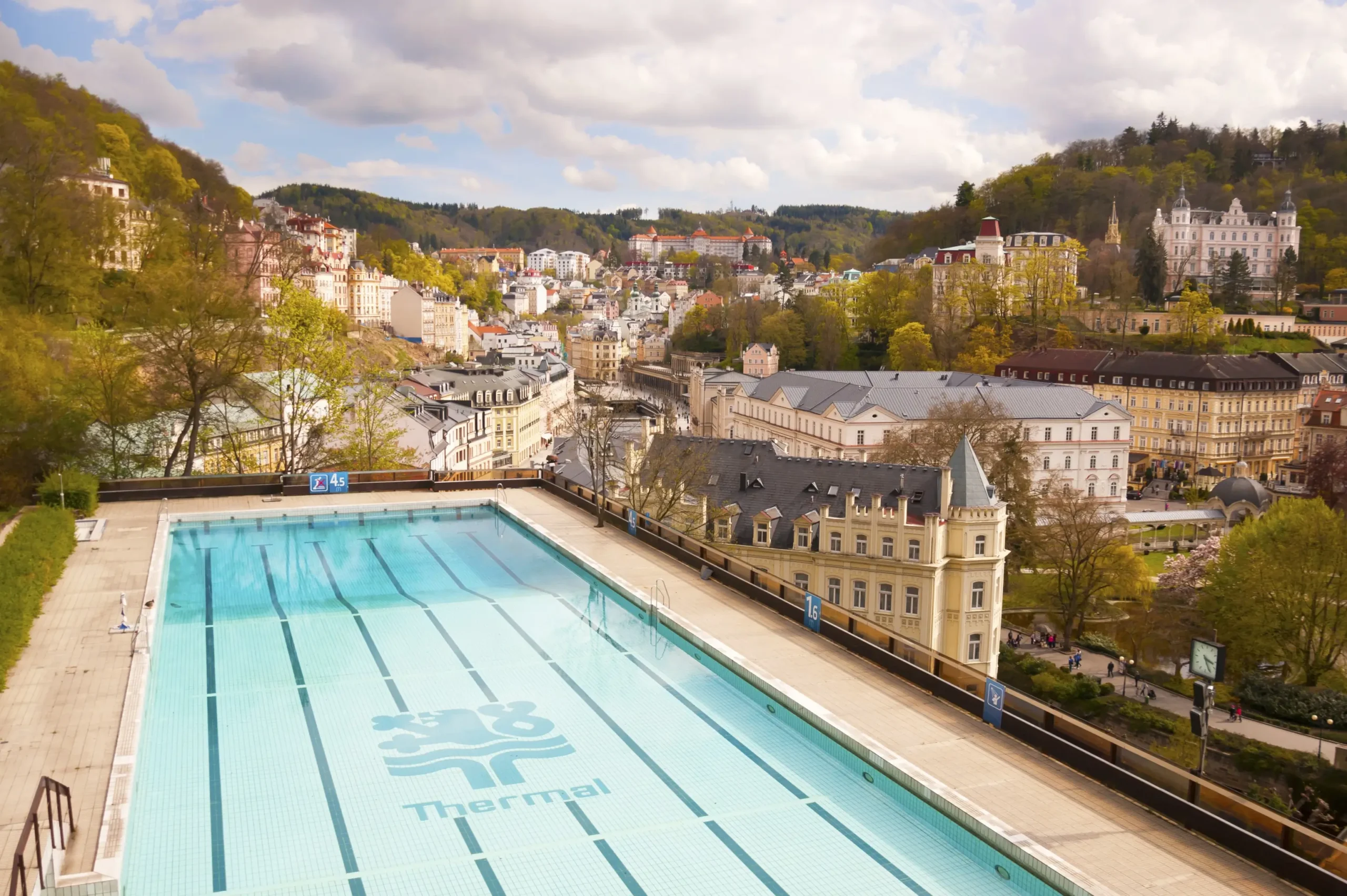 Bazén hotelu Thermal 