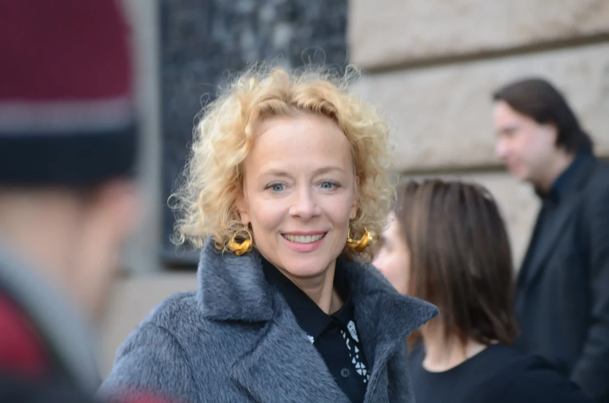 Herečka Katja Riemann.