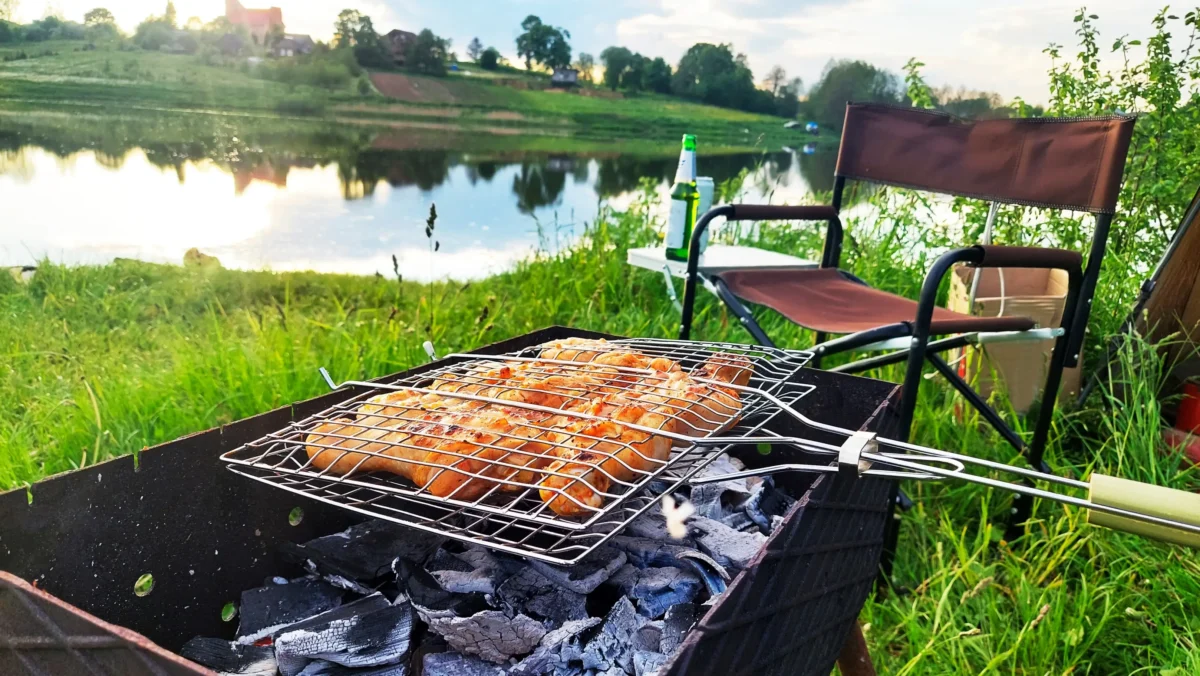 Grilování u vody