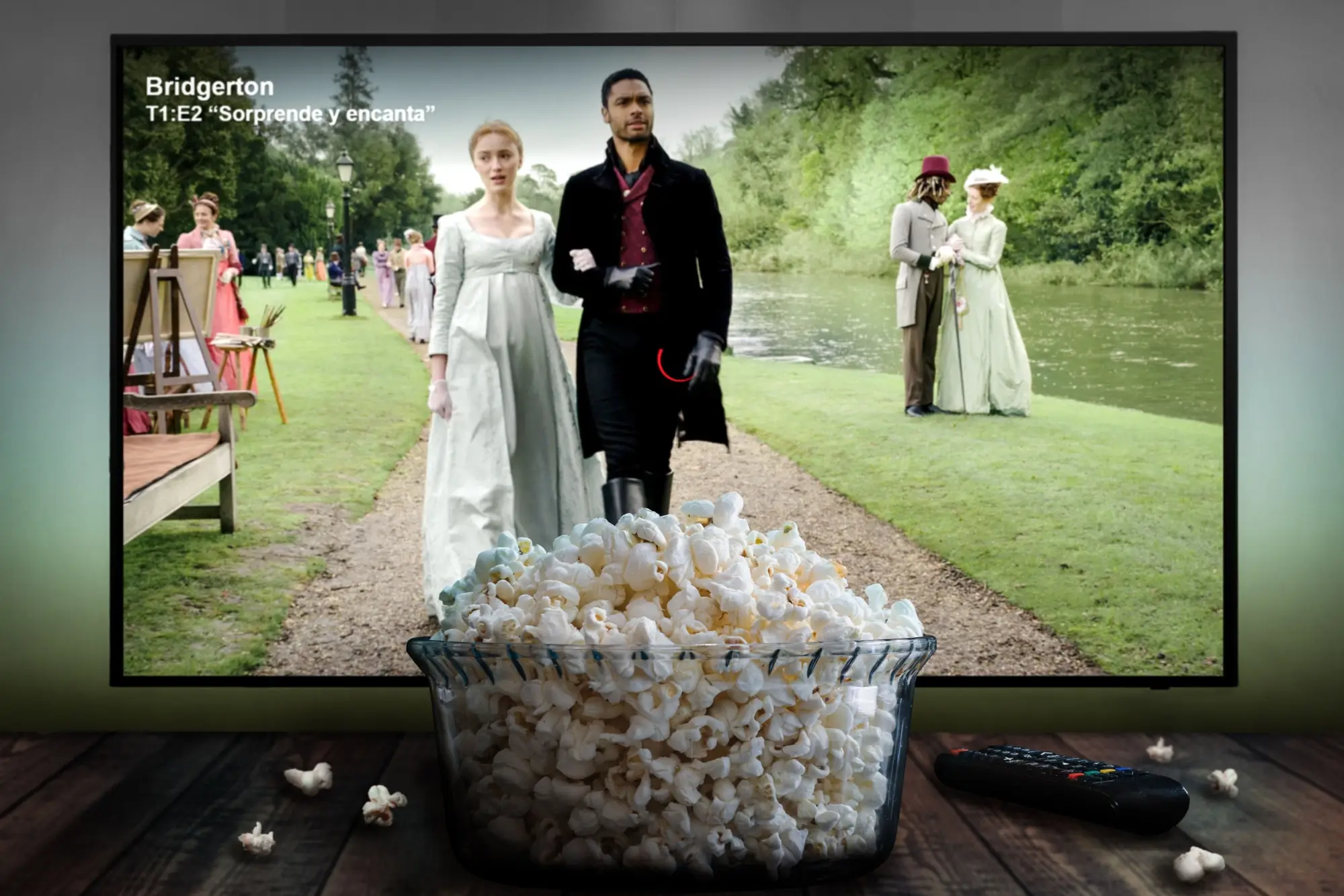 Phoebe Dynevor a Regé-Jean Page