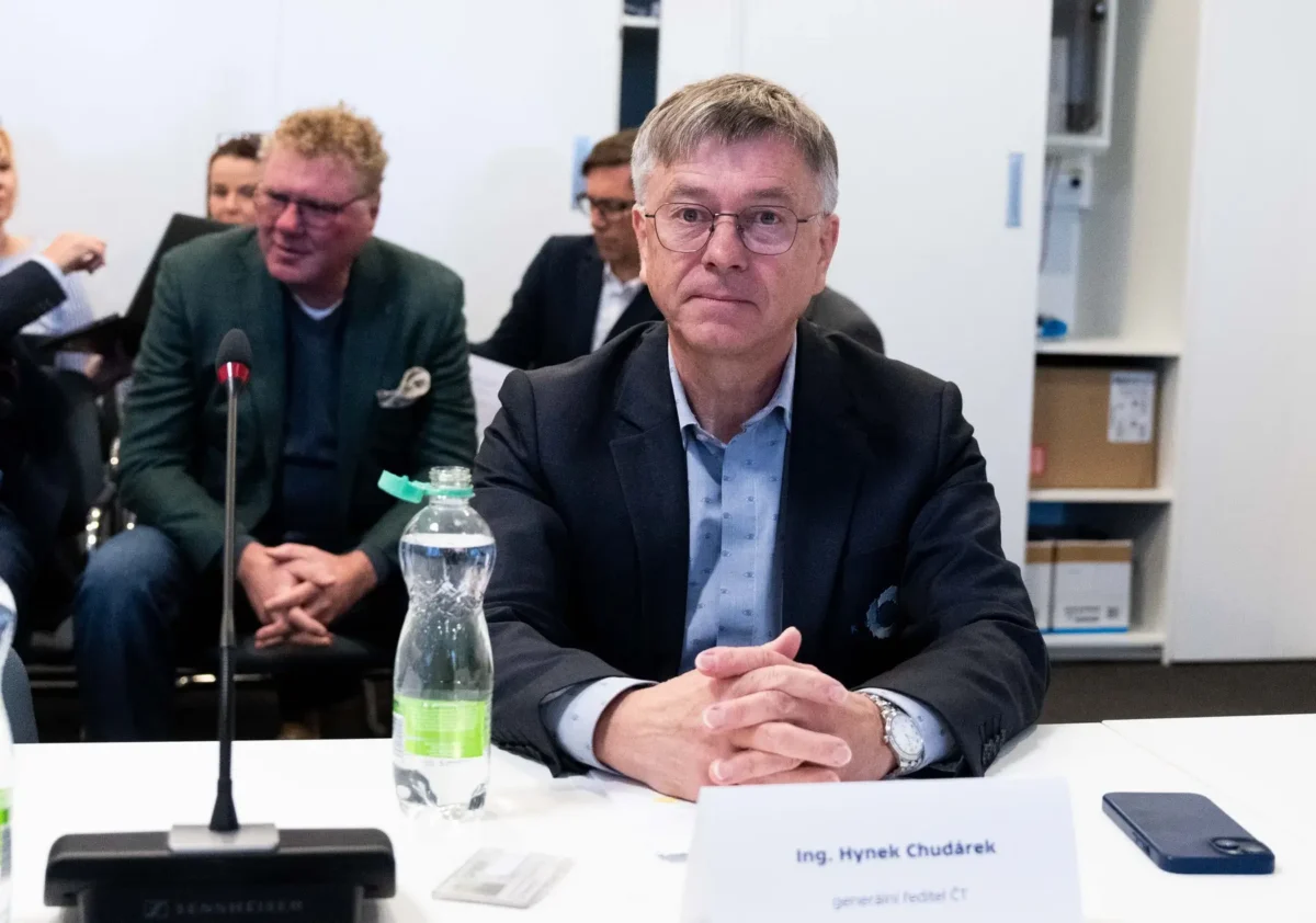 Generální ředitel ČT Hynek Chudárek.