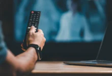 sledování televize