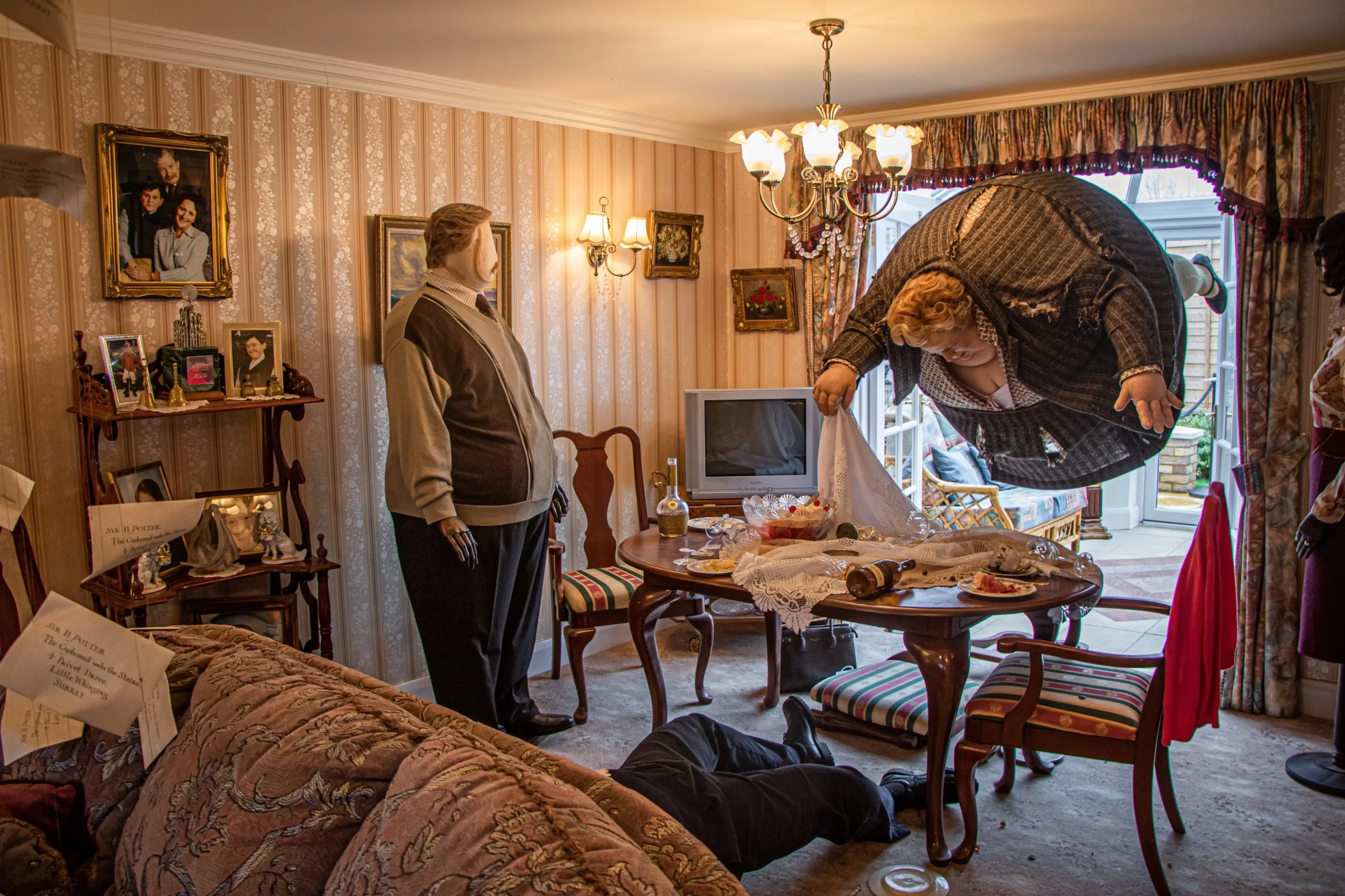 Scéna z Harryho Pottera