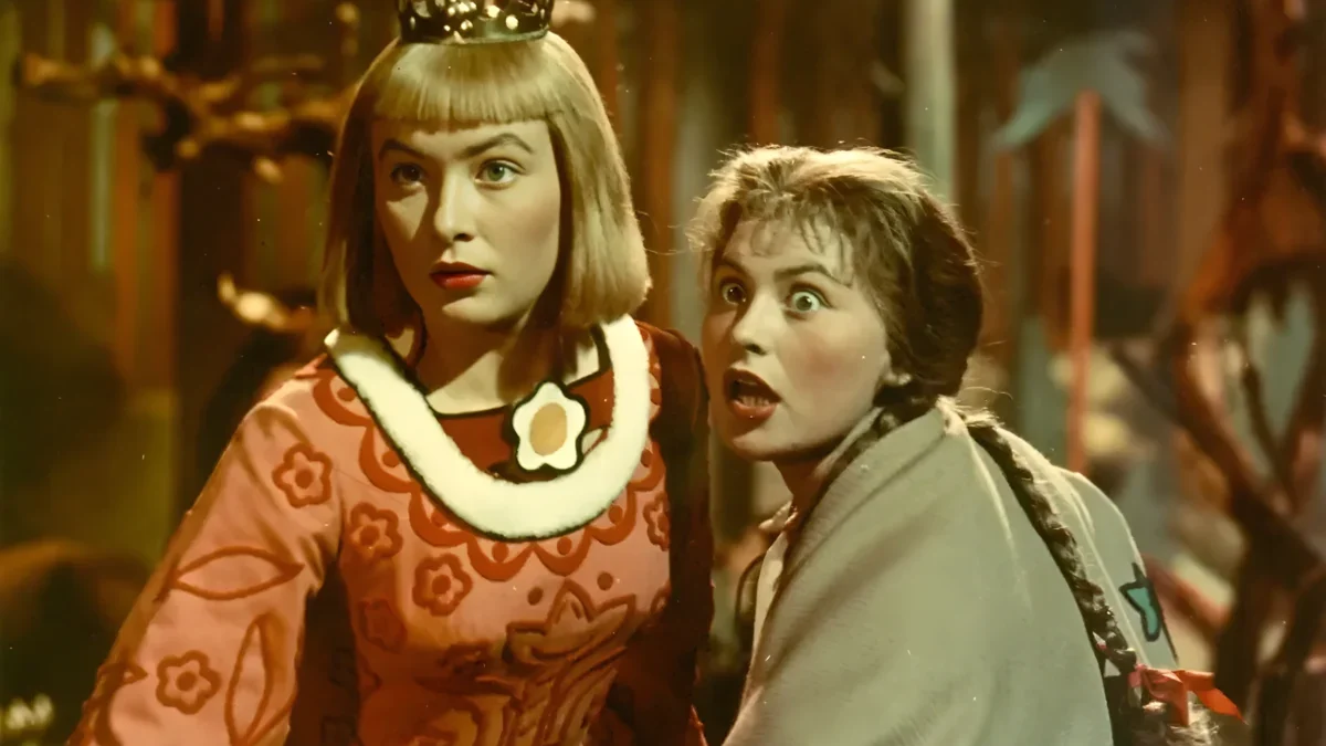 Alena Vránová a Eva Klepáčová ve filmu Hrátky s čertem