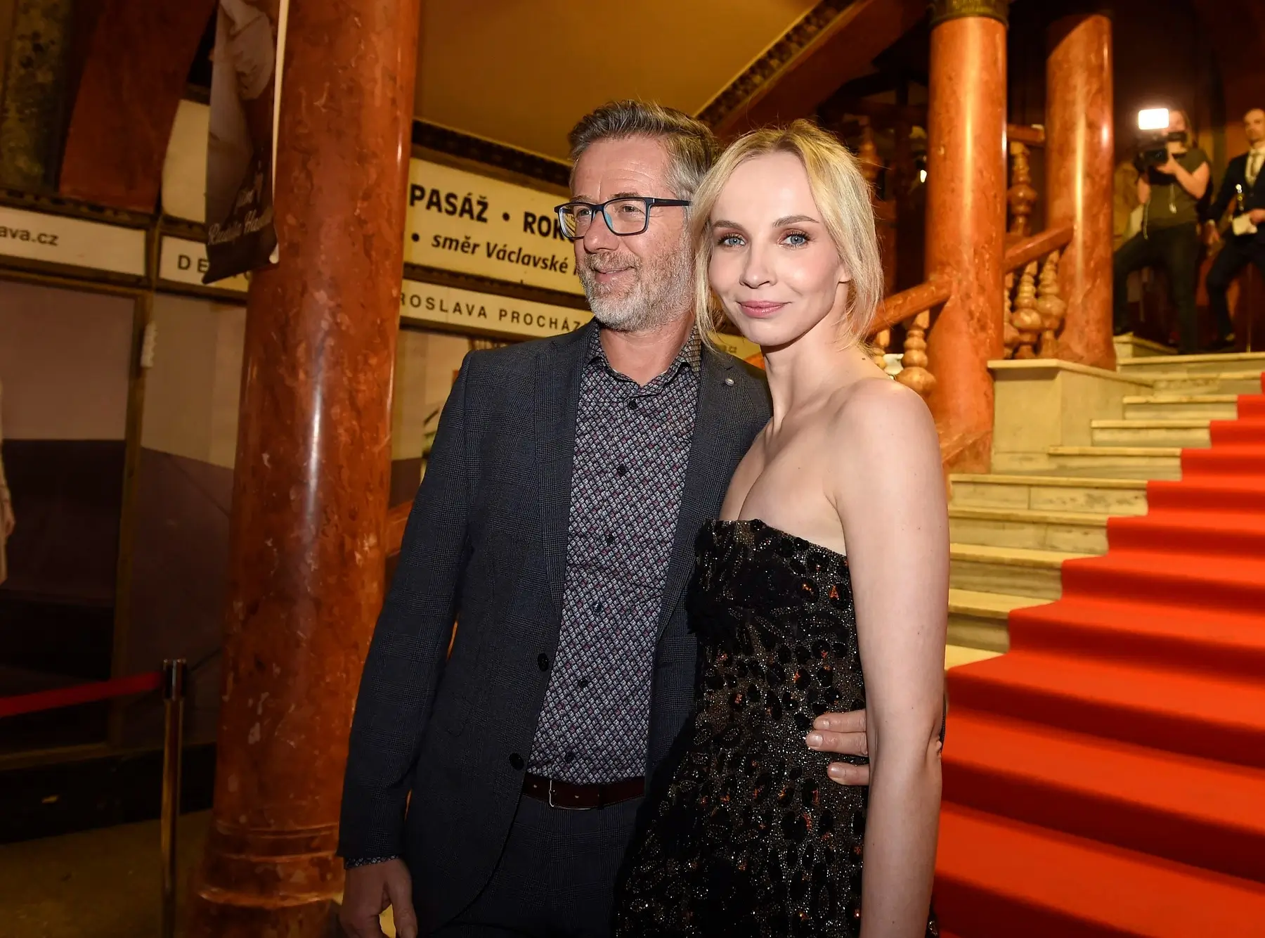 Jiří Langmajer a Jana Plodková