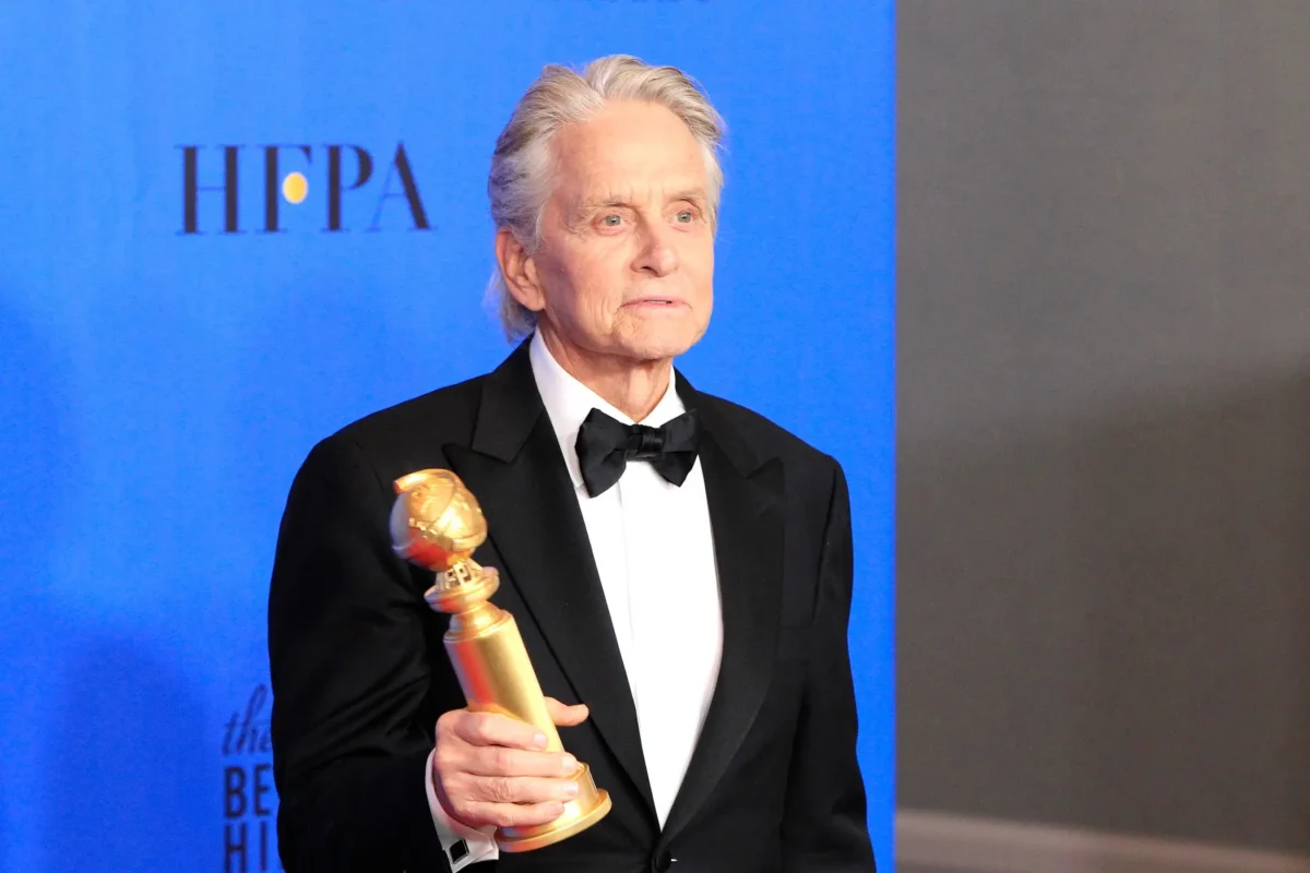 Herec Michael Douglas.
