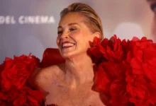 Herečka Sharon Stone.