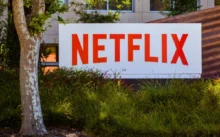 Netflix logo na ceduli