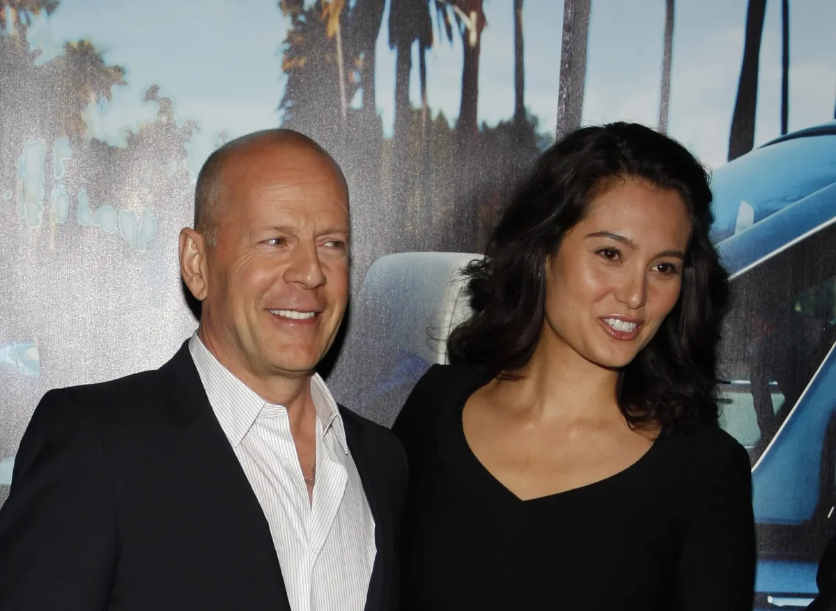 Bruce Willis s manželkou Emmou Heming. Zdroj: Shutterstock