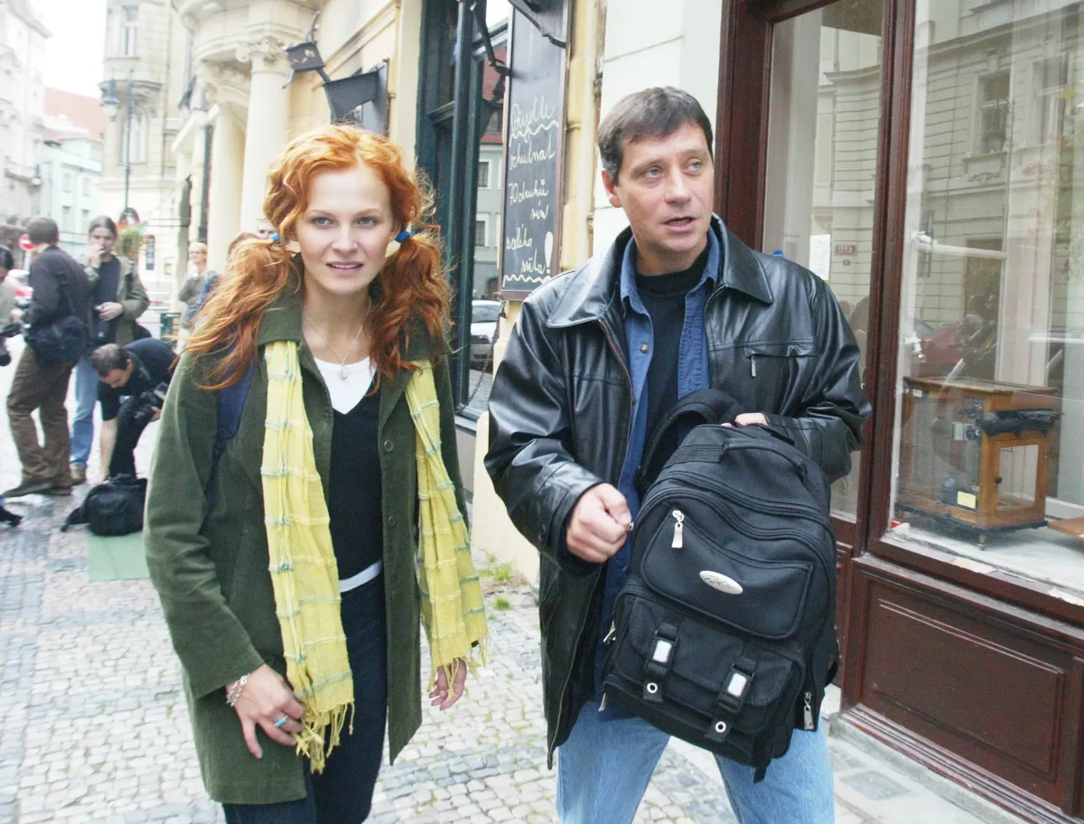 Michaela Badinková a Pavel Kříž.