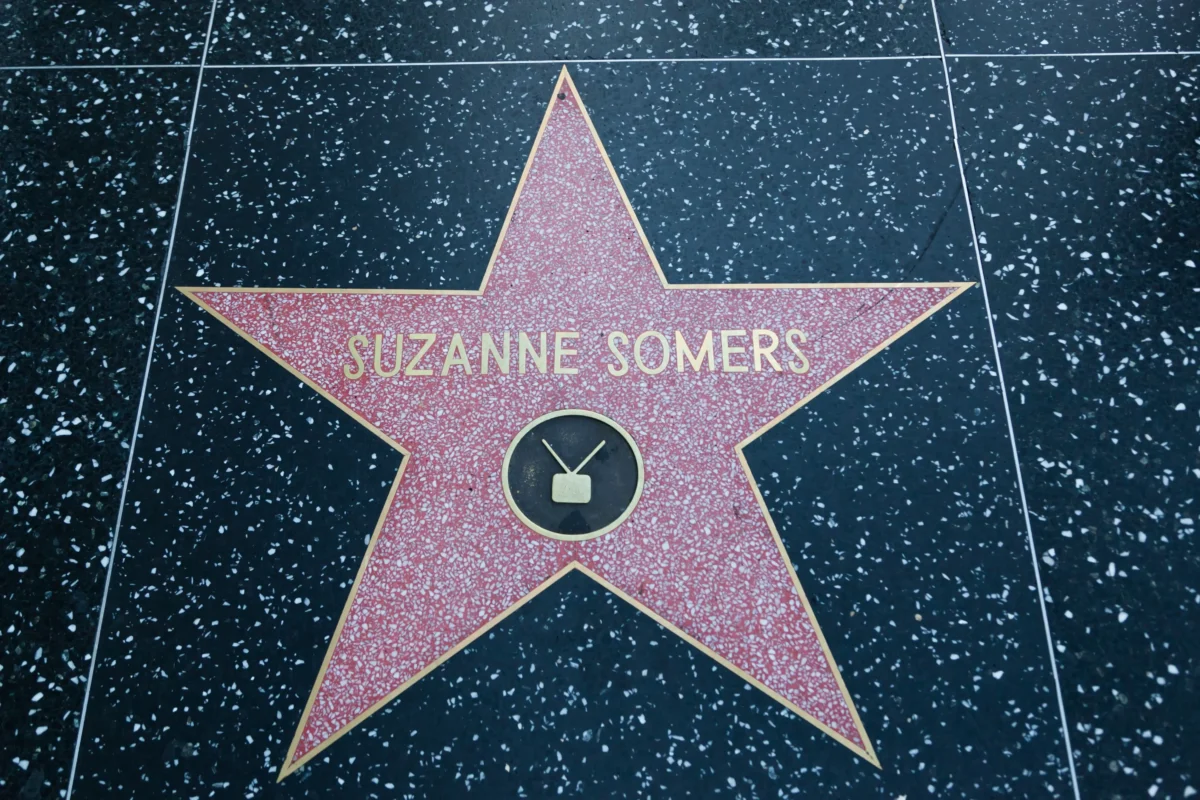 Suzanne Somers a její hvězda na chodníku slávy