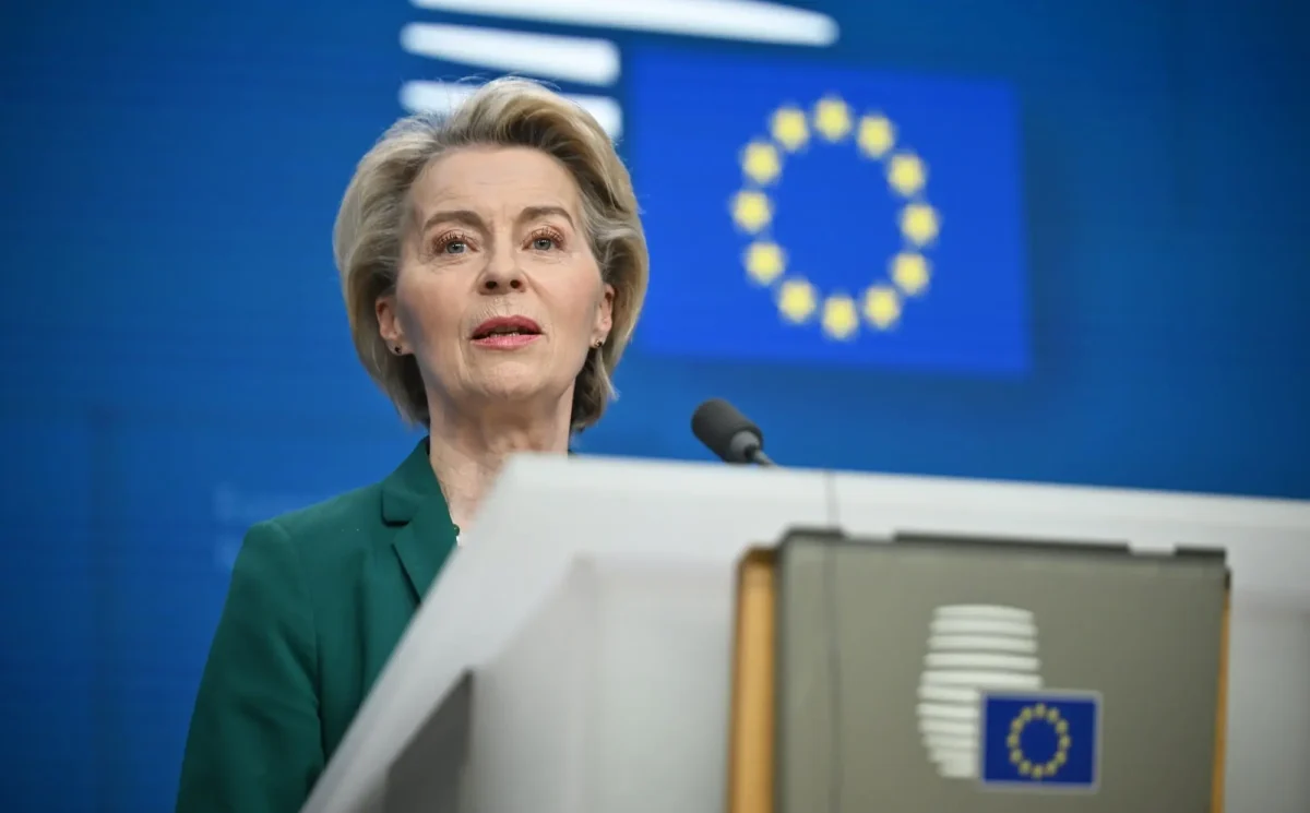 Předsedkyně Evropské komise Ursula von der Leyen. Zdroj: Shutterstock