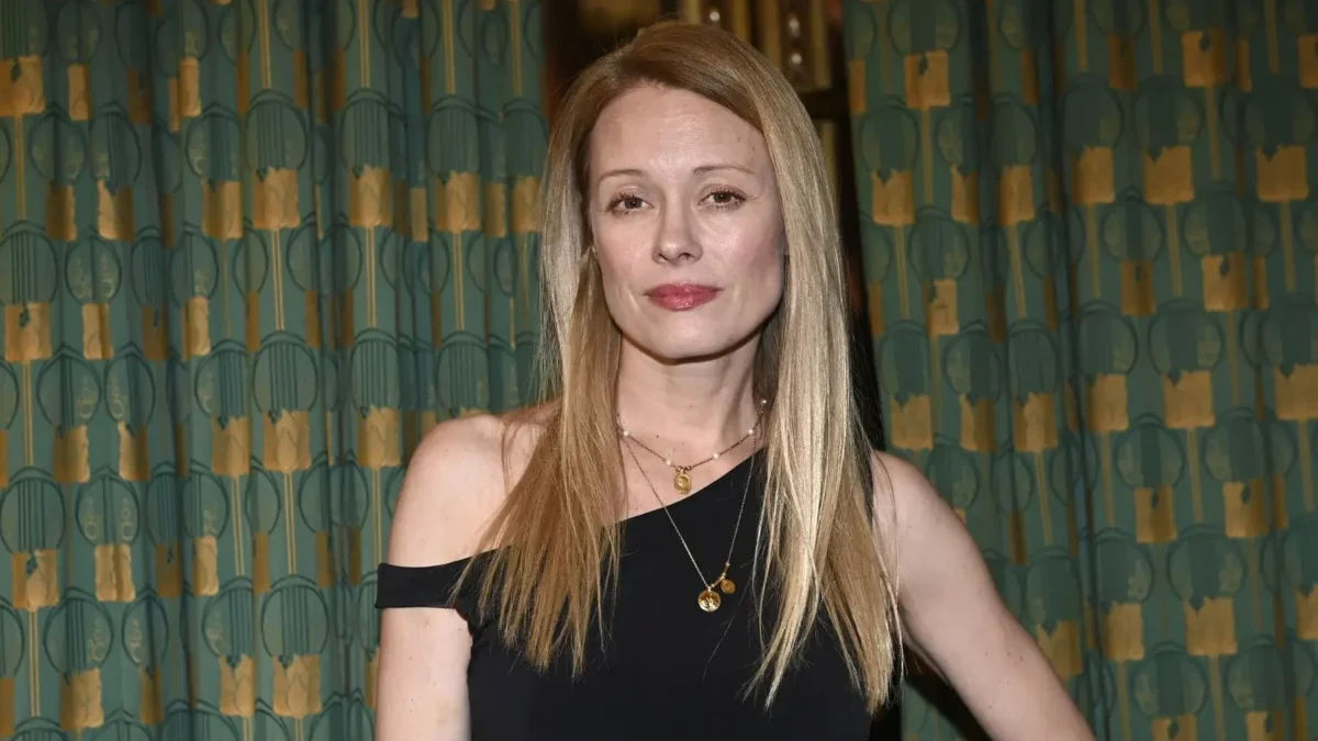 Herečka Linda Rybová.