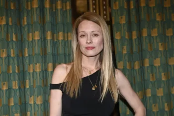 Herečka Linda Rybová.