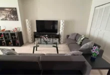 obývací pokoj s tv