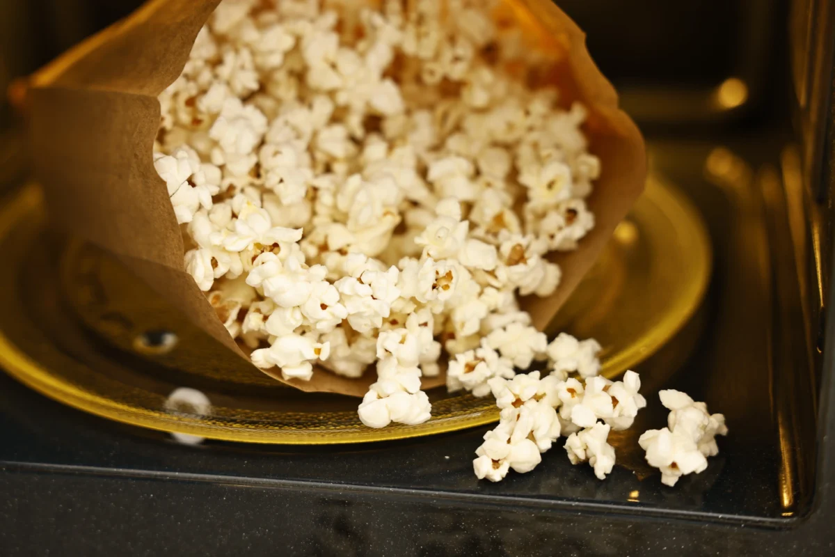 Popcorn v mikrovlnce