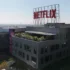 budova s nápisem Netflix