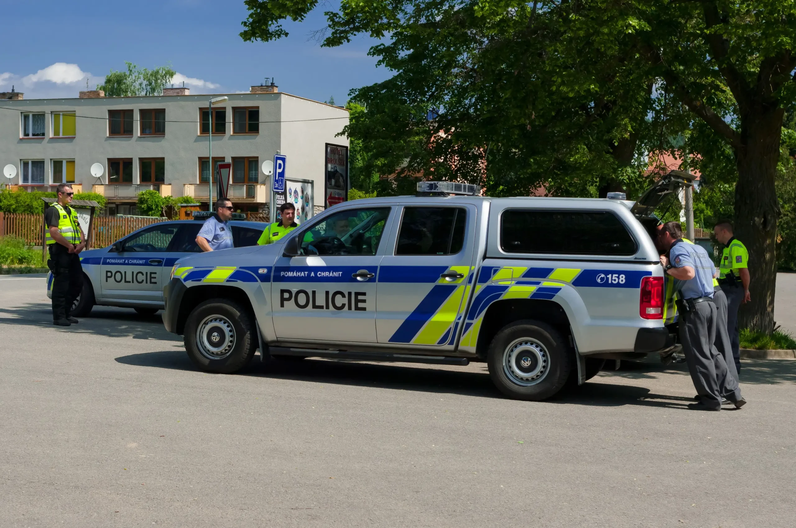 Policejní auta