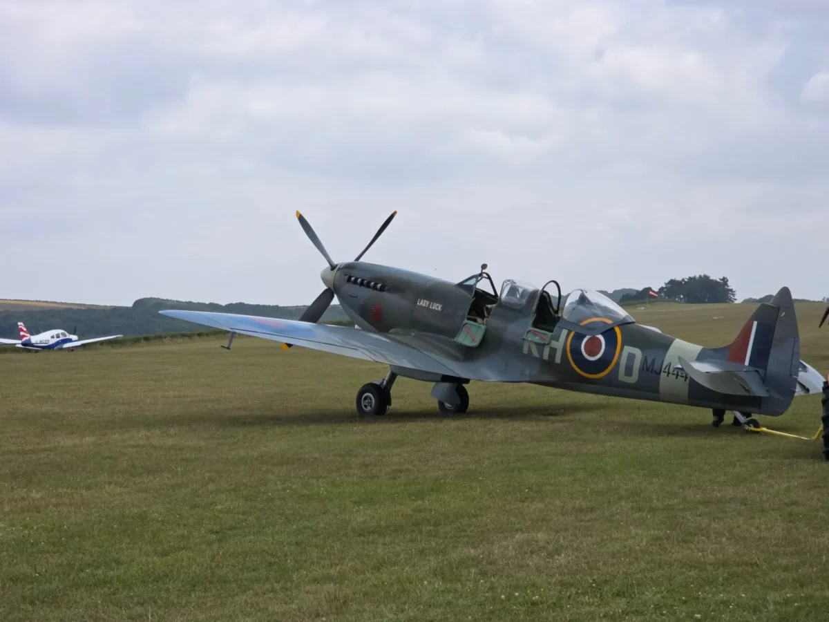 letadlo Spitfire z Druhé světové války
