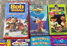 pohádky na dvd vedle sebe v řadě