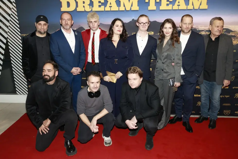 Tvůrci filmu Dream Team.