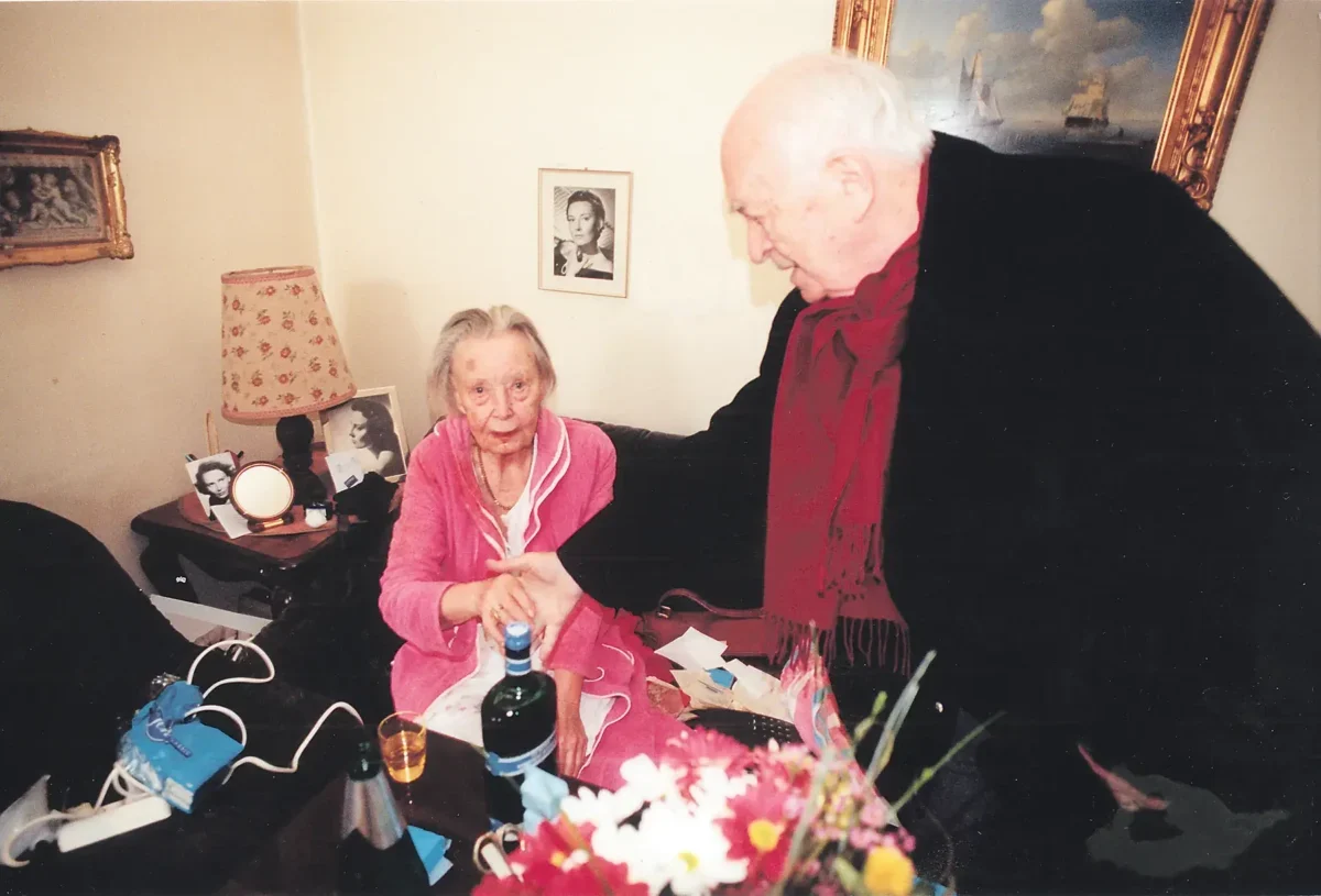 Lída Baarová ve stáří