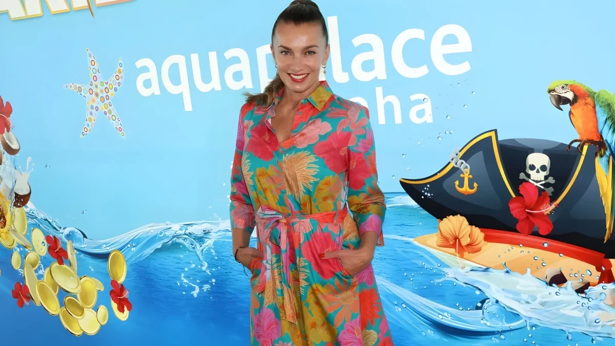 Alice Bendová v aquaparku