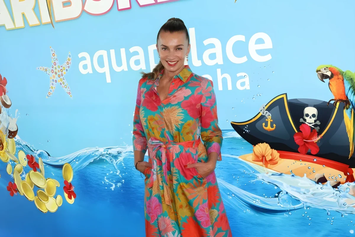 Alice Bendová v aquaparku