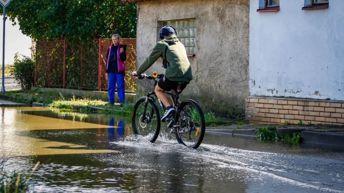 letní déšť v Česku