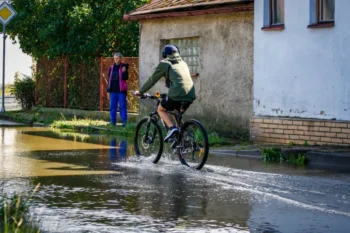 letní déšť v Česku