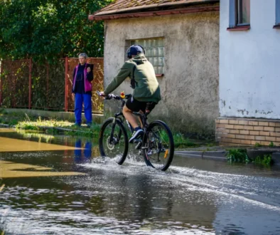 letní déšť v Česku