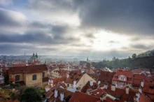 výhled na Prahu