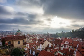 výhled na Prahu