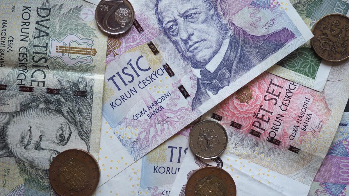 Když je každá koruna zapotřebí - české bankovky a mince
