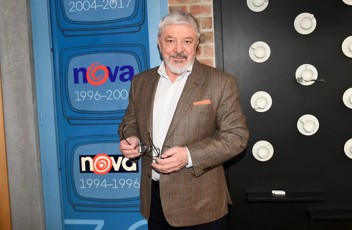 Vladimír Železný při oslavách 30 let TV Nova