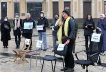 Herečka Olesia Zhurakivska.
