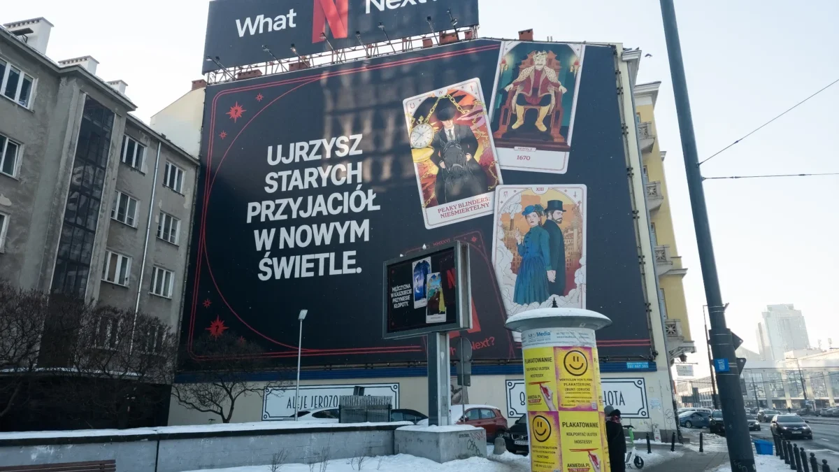 Reklama na polský Netflix