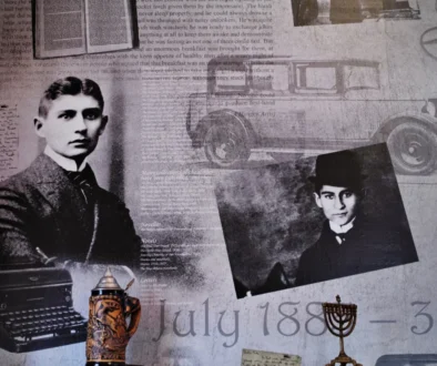 Černobílé fotografie Franze Kafky