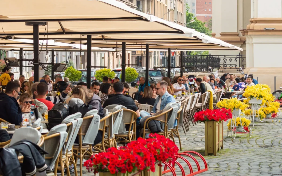 Češi v restauraci