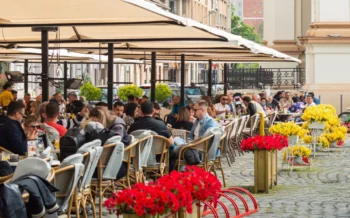 Češi v restauraci