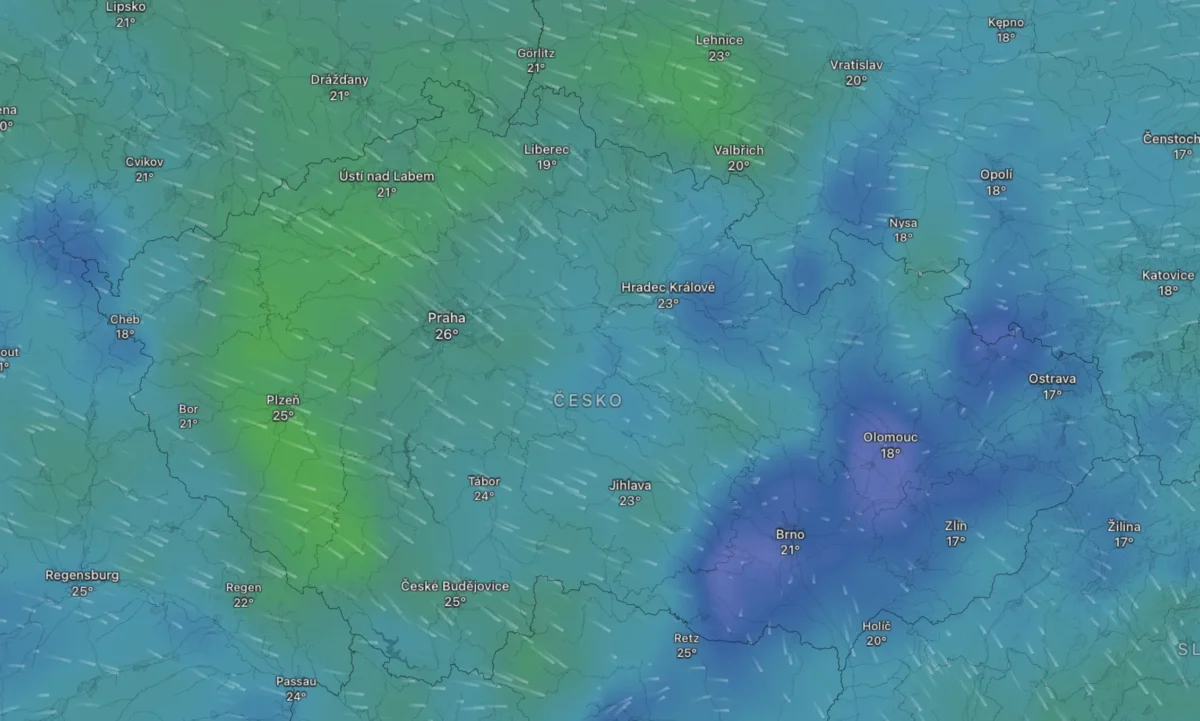 Snímek obrazovky 2026-05-30 v 194332 | TVGURU.cz Mapa počasí ze soboty