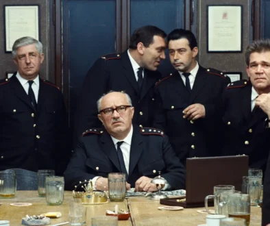 Scéna z filmu Hoří, má panenko